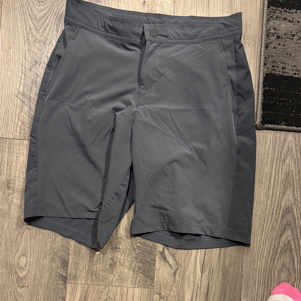 Tek Gear Men's Charcoal DryTek  Front Shorts